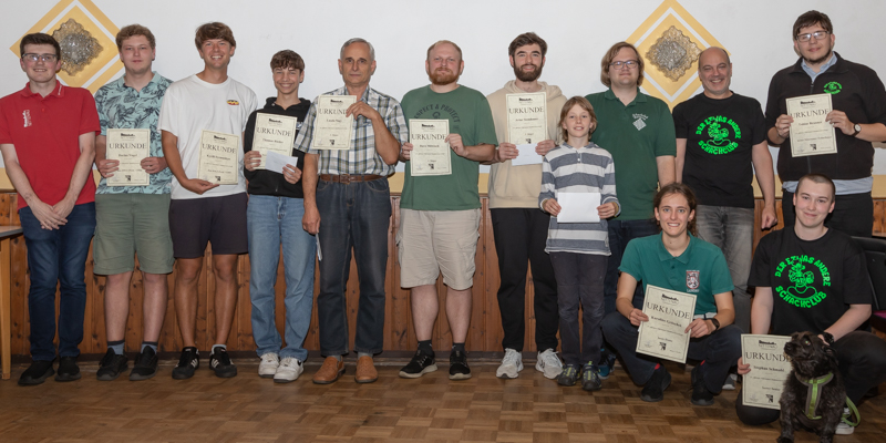 Sieger der 25. offenen Stadtmeisterschaft
